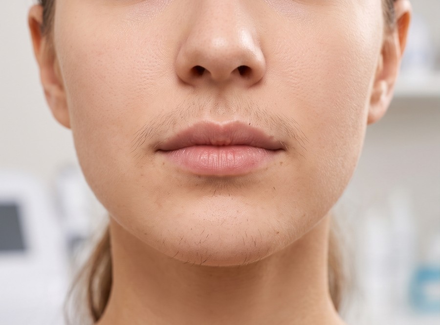 Before laser hair removal